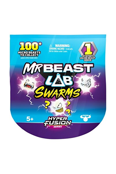 GIOCHI PREZIOSI Seria Mr Beast Lab Swarms Hyper Fusion - 1 Figurină Micro Bes...