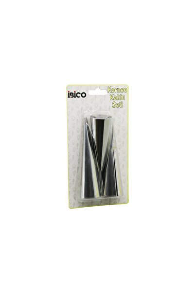 Marsilyan 3Pcs Metal Korneo Mold - Decoration Paste Tool Diameter:3.4Cm X Len...