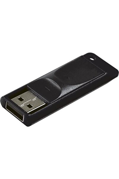 Verbatim Memorie USB Slider 64GB USB 2.0 Negru