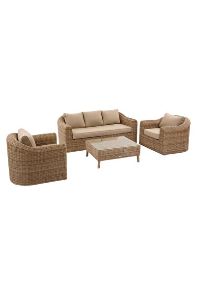 Hesperide Mobilier de grădină, set de canapele Moorea 5s Savana -