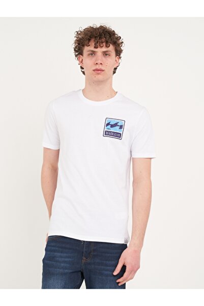 Kenvelo - Tricou barbat cu maneca scurta si imprimeu