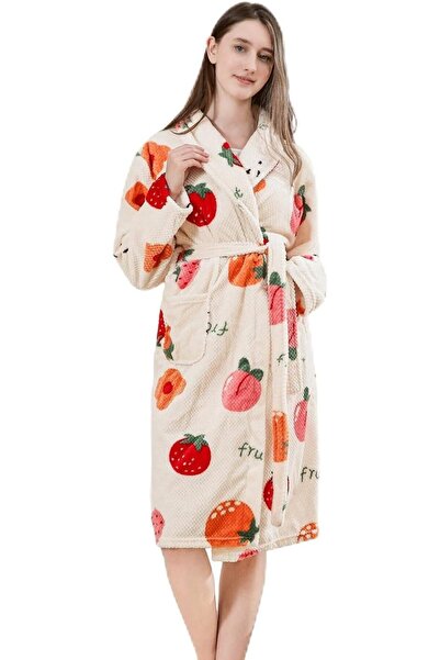 casme Women's Bathrobes Soft Long Full Length Wrap Dressing Gown Lightweight ...
