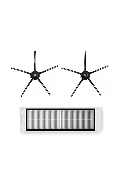 LİN GRUP Set de 3 piese de schimb compatibile cu aspiratorul robot Roborock S...