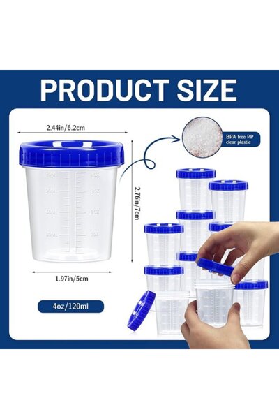 STARSTAR Suitable for 10 Pieces Mini Food Storage Containers Sauce Boxes 4 Oz...