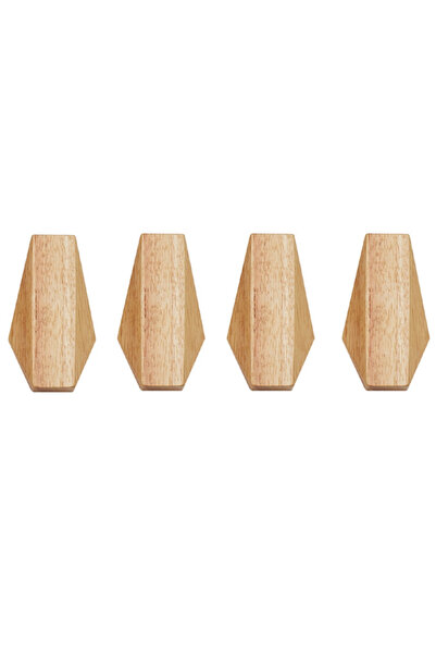 STARSTAR Simple modern Japanese style solid wood wall-mounted hooks, home dec...