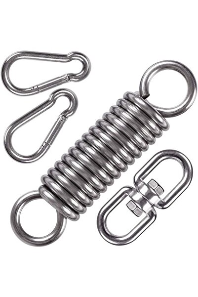 STARSTAR Heavy-Duty Swivel Hook Suspension Kit with Spring for Hanging Chairs...