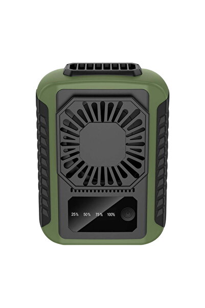Morvena Picks Mini ventilator electric, ventilator pe talie, reîncărcabil pri...