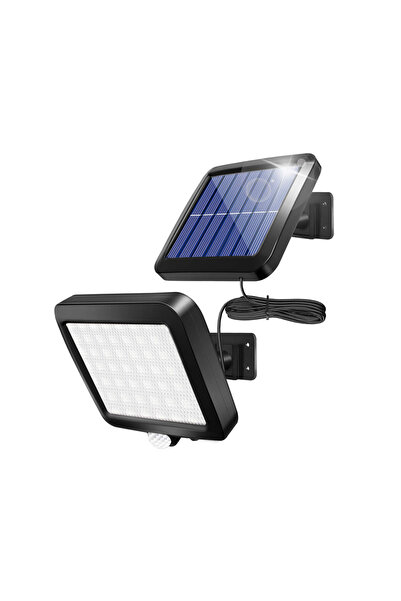 STARSTAR Outdoor solar wall light with motion detector and 56 LEDs (night lig...