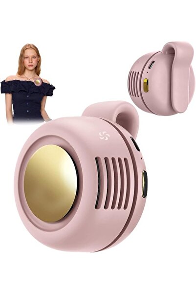 Morvena Picks Ventilator portabil cu clemă, mini ventilator cu funcție de înc...