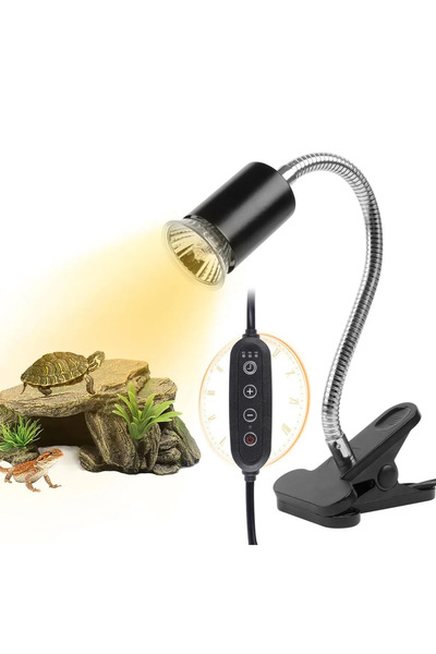 STARSTAR Reptile heating lamp with UVB and UVA, 50W, ceramic base, rotatable,...