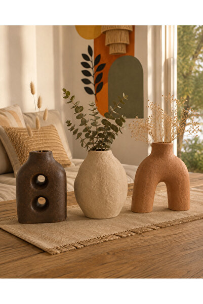 MoonArt Natura Trio Set of 3 Decorative Vases