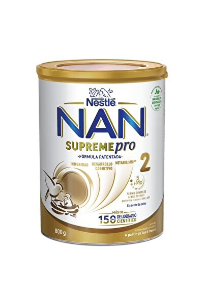 Nestle Formula de lapte praf Nan 2 Supreme Pro, +6 luni, 800 g,