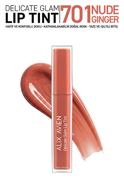 Alix Avien Kalıcı & Suya Dayanıklı Dudak Parlatıcı Tint - Delicate Glam Lip T...