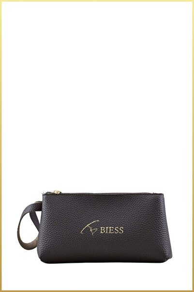 Biess Women's Small Makeup Bag - Bitter Brown