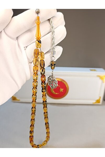 HALİL KOÇAK Fire Amber Prayers Beads Handcrafted by Master Artisans