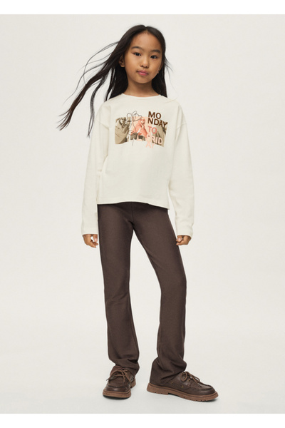MAYORAL Girl's Long Sleeve T-Shirt and Leggings Set 7762