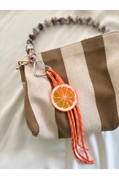 Home Bag Charm Çanta Charmı Yazlık Trend Çanta Süsü Çanta Aksesuarı Portakal ...