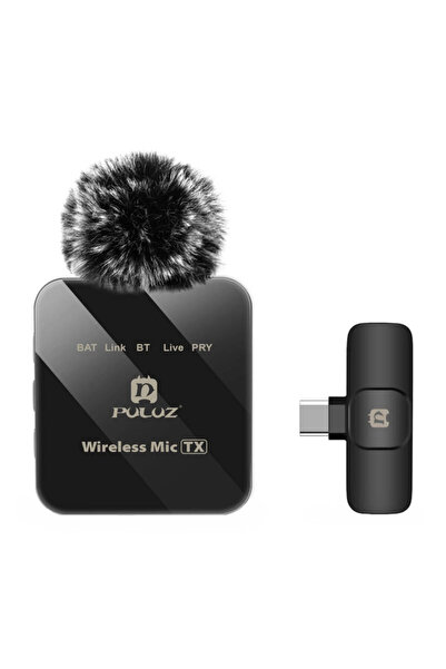 PULUZ Microfon Wireless Pu648B Usb-C Pentru Camere, Telefoane, Laptopuri