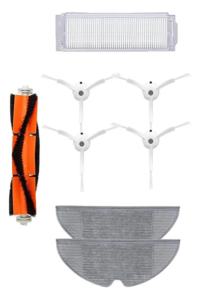 LİN GRUP Set de 8 piese de schimb compatibile cu aspiratorul robot Xiaomi Vac...