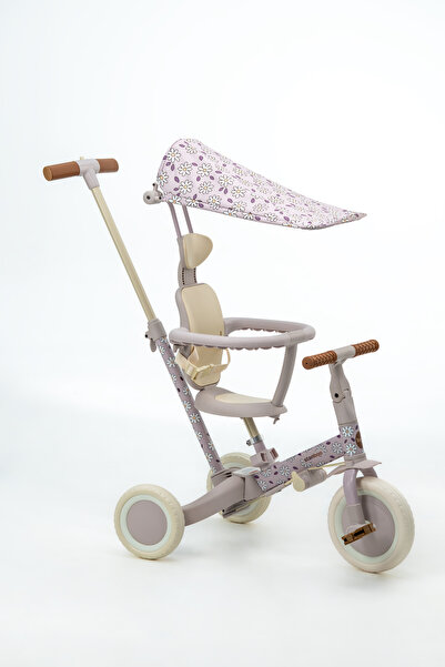 stanboo GrowTrike 5'i 1 Arada Üç Tekerlekli Ebeveyn Kontrollü Denge Bisikleti...