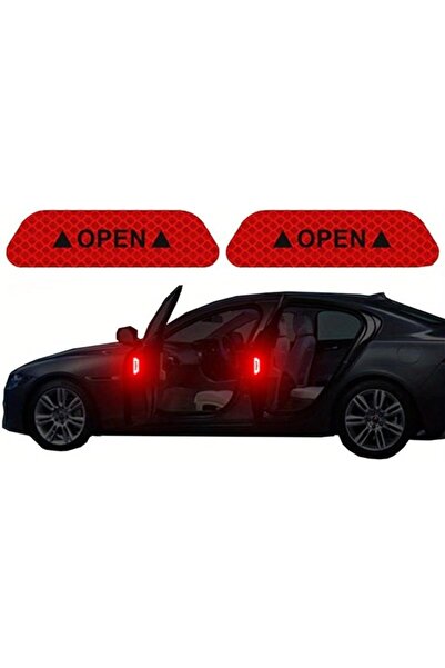Madani 4 Pcs Stickers, Enhance Your Car's Safety and Visibility with Reflecti...