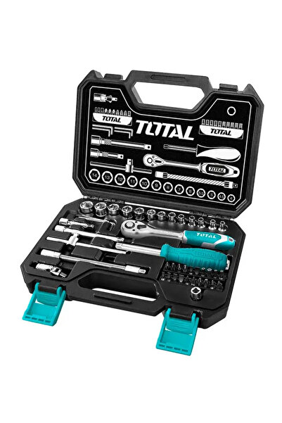 Total Tools TOTAL 45-Piece 1/4-Inch Socket Set