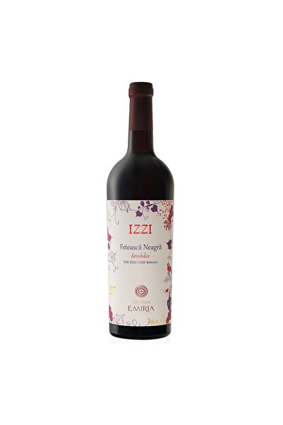 Crama Emiria Vin Rosu Demidulce, Crama Emiria, Feteasca Neagra IZZI, 0.75L