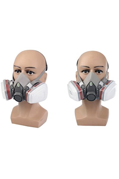 VERK Masca de protectie pentru vopsit 6200 cu filtre pentru gaze si praf