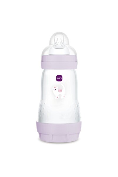 MAM baby Biberon anti-colici 260ml, MAM, pentru fete, design Grounding in Nature