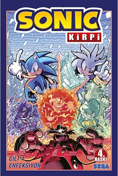 Genel Markalar Kirpi Sonic Cilt 4: Enfeksiyon