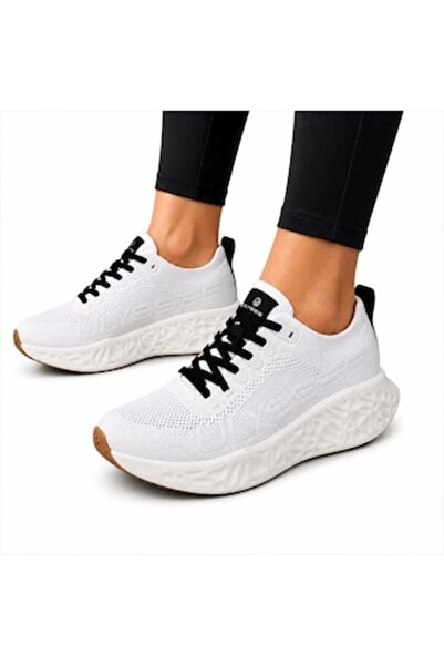 ULYSSES Pantofi sport de damă Honi – sport și casual, negri, talpă cu amortiz...