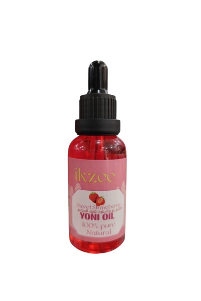 IKZEE Natural Yoni Oil Sweet Strawberry Flavor 30ml
