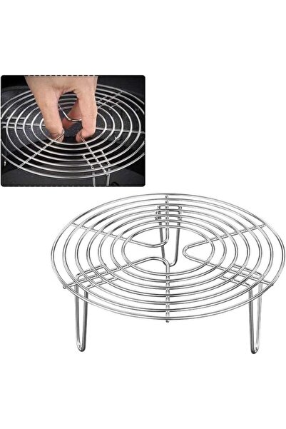 STARSTAR Round Stainless Steel Steaming Rack & Cooling Grid, Air Fryer Cookin...