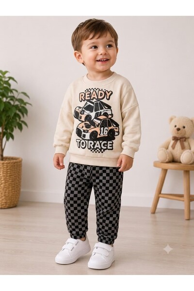 ciklet kids Boys' Top and Bottom Set