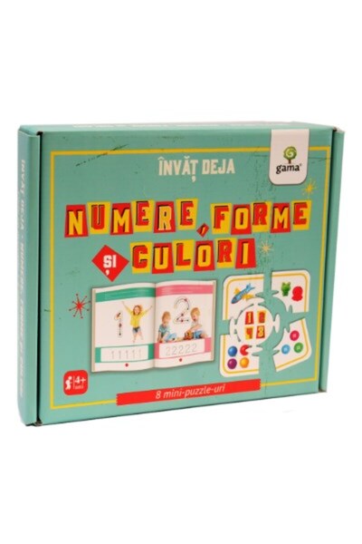 Gama Invat deja - Numere, forme si culori
