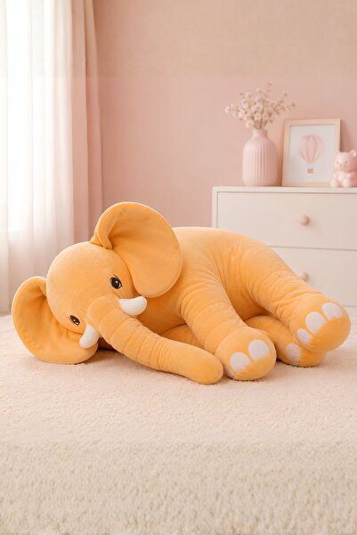 STORE24 My Sleeping Buddy Elephant - Large Squishy Plush Elephant - 85 cm - 100% Domestic Production