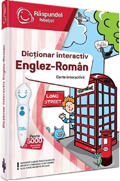 Albi Carte interactiva: Raspundel Istetel. Dictionar interactiv englez-roman