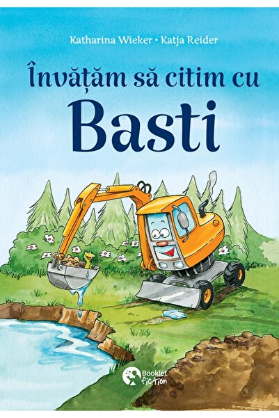 Booklet Invatam sa citim cu Basti - Katharina Wieker, Katja Reider
