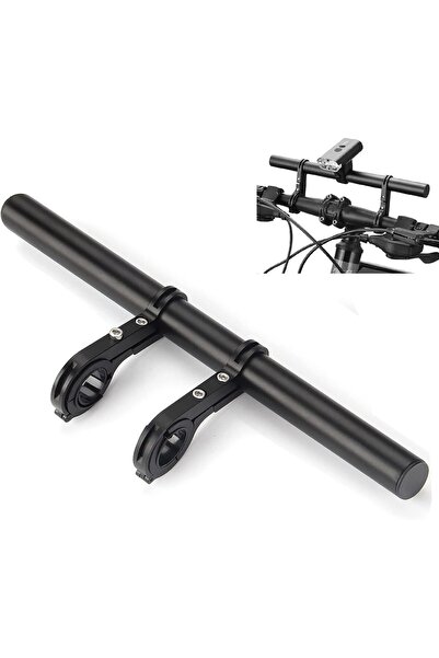 STARSTAR Bicycle handlebar extension rod, 11.8-inch (30 cm) extra-long alumin...