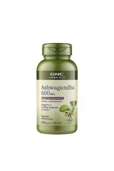 GNC Ashwagandha 600 mg - Herbal Plus, 60 capsule