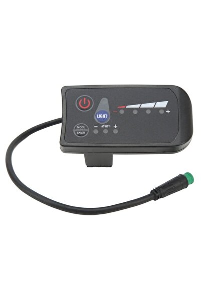 STARSTAR Electric bicycle power meter, waterproof interface, ABS housing - black
