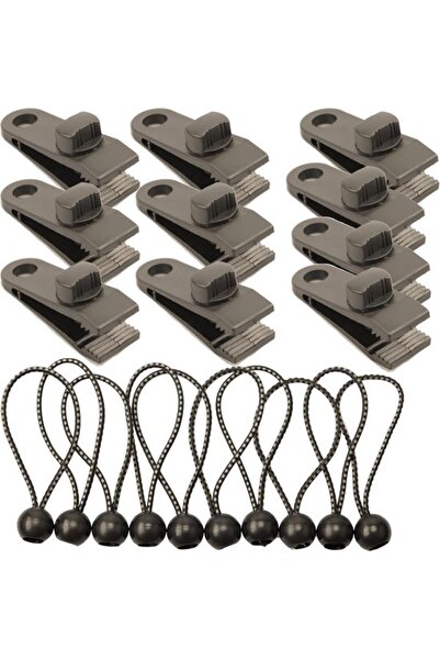 STARSTAR Tarp Clip - 10 PCS Tarp Clips Heavy Duty Lock with 10 PCS Aluminum C...