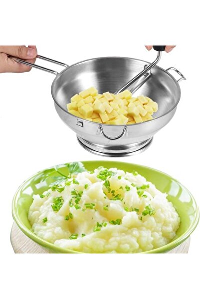 STARSTAR Manual food blender, perfect for salads and vegetables, made of stai...