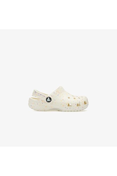 Crocs Classic Glow Paint Splattercgt Çocuk Beyaz Sandalet Juststep