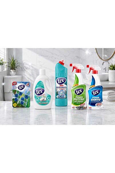 Tex Pachet Curățenie Completă pentru Baie și Bucătărie – 5 Produse | Soluție ...
