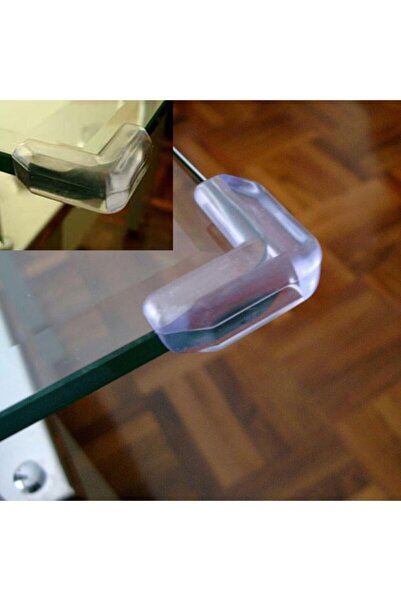BAMI NETWORK Aparatori colturi plastic transparent 35x10mm pentru sticla