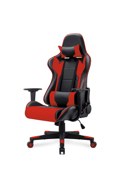 Target Home Καρέκλα γραφείου Gaming-XXL PU μαύρο-κόκκινο 70x56x124/134εκ. βάσ...