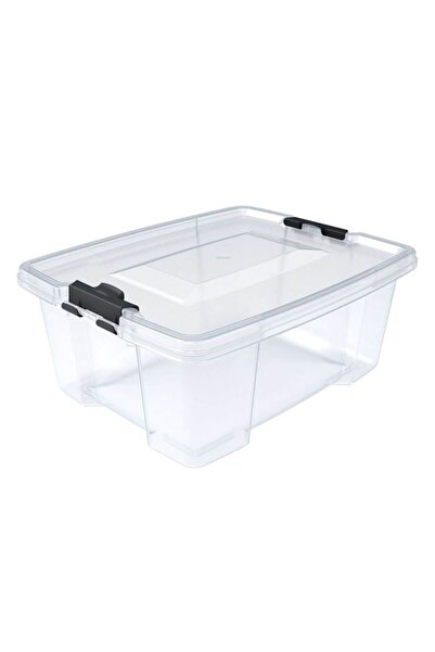 BAMI NETWORK Cutie depozitare transparenta plastic 3,5L ideala pentru dulap