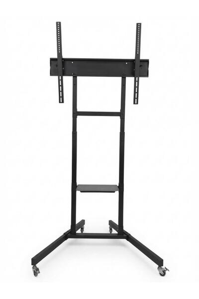 TAYFUN 75'' Uyumlu Yürüyen Tekerlekli Ayaklı Led Tv Monitör Standı