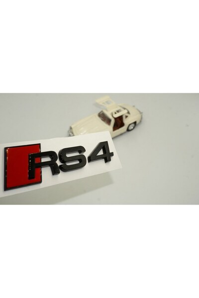 DK Tuning Audi RS4 Bagaj Krom ABS Yazı Logo Amblem